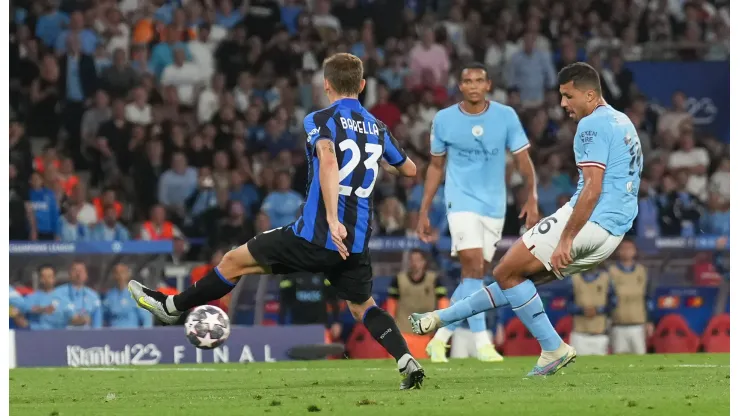 Rodri anotó el gol de la victoria de Manchester City por 1-0  ante Inter en la final de la Champions 2022-2023.
