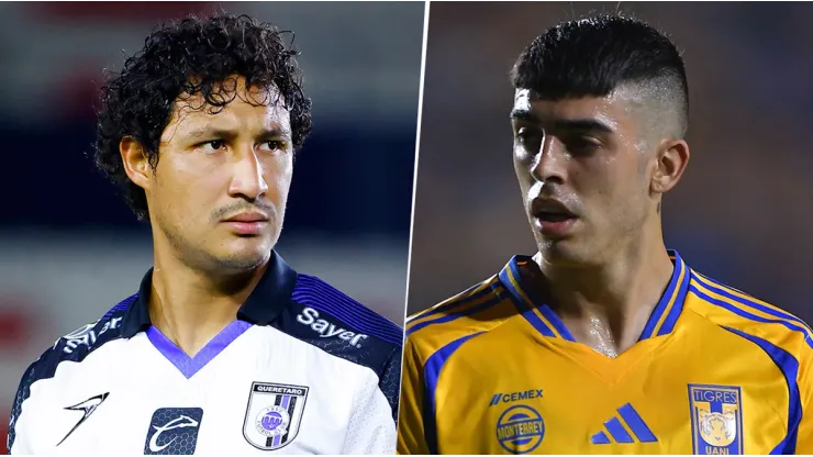 Querétaro vs. Tigres, por el Apertura 2024.
