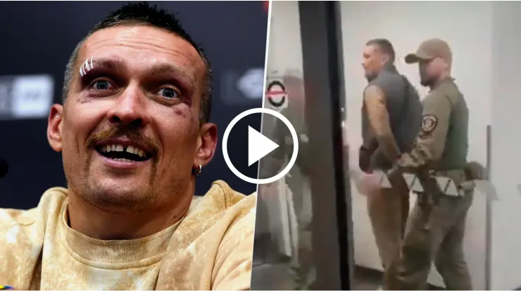 Oleksandr Usyk, campeón mundial de boxeo, fue detenido por la policía en Polonia
