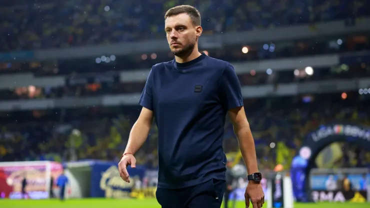 Martín Anselmi, entrenador de Cruz Azul.
