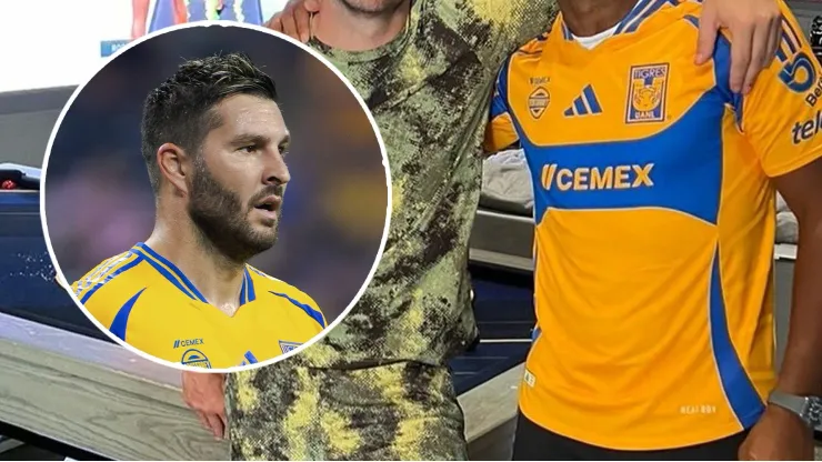 Una leyenda del futbol mundial posó con la playera de Tigres UANL gracias a la influencia de Gignac
