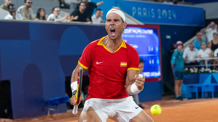 Rafael Nadal en los Juegos Olímpicos de París 2024
