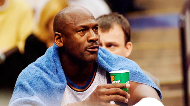 Michael Jordan durante su etapa en Washington Wizards
