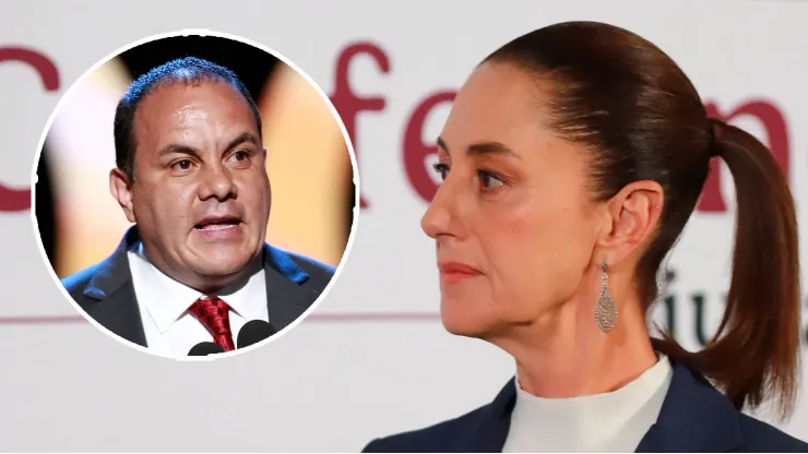 La reacción viral de Claudia Sheinbaum luego de que Cuauhtémoc Blanco le pida una foto
