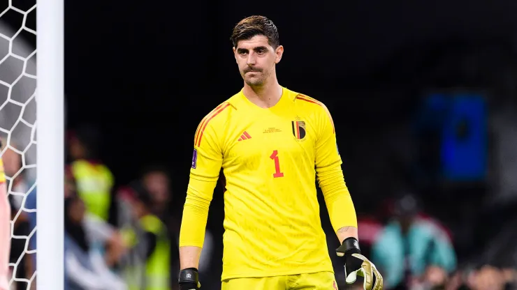 Thibaut Courtois no juega en Italia vs. Bélgica
