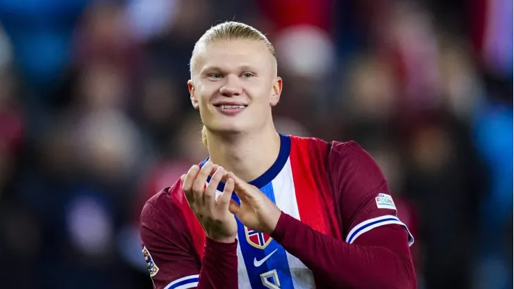 El sorpresivo anuncio de Erling Haaland tras convertirse en el máximo goleador histórico de Noruega
