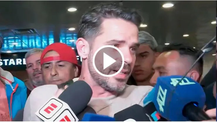 Fernando Gago habló tras su arribo en Argentina
