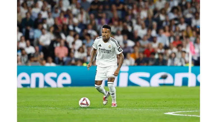 Eder Militao Real, OCTOBER 5, 2024 - Football / Soccer : Spanish LaLiga EA Sports match between Real Madrid CF 2-0 Villarreal CF at the Estadio Santiago Bernabeu in Madrid, Spain. Noxthirdxpartyxsales PUBLICATIONxNOTxINxJPN 269082874
