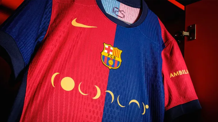 La playera del Barcelona con Coldplay
