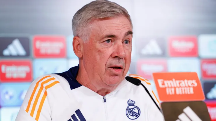 Carlo Ancelotti, DT de Real Madrid, eligió al favorito para ganar la Champions League 24/25
