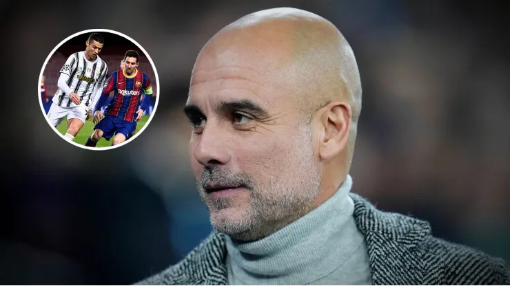 Pep Guardiola habló de Lionel Messi y Cristiano Ronaldo
