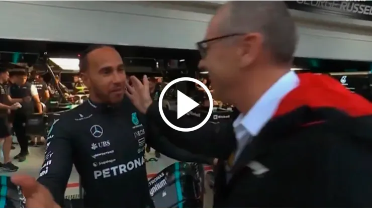 Lewis Hamilton reaccionó a la suspensión de la qualy del GP de Brasil 2024
