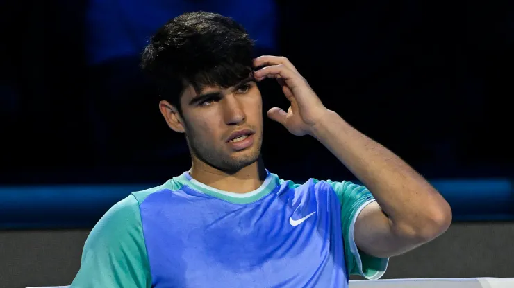 Carlos Alcaraz perdió contra Casper Ruud en el ATP World Tour Finals de Turín
