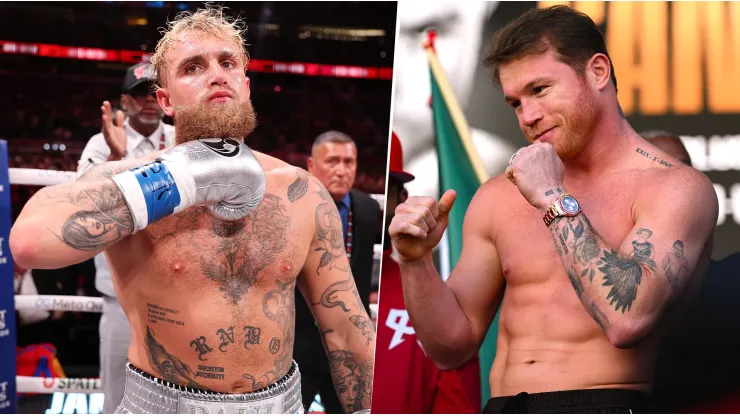 Jake Paul le mandó un amenazante mensaje a Canelo Álvarez
