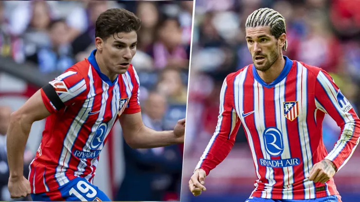 Julián Álvarez y Rodrigo De Paul no serán titulares en el partido de Atlético Madrid vs. Alavés
