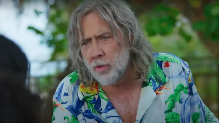 Nicolas Cage in "The Retirement Plan" 
