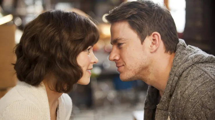 Rachel McAdams and Channing Tatum on 'The Vow'
