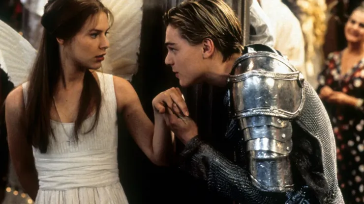 Claire Danes and Leonardo DiCaprio in "Romeo + Juliet" (1996)
