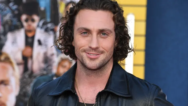 Aaron Taylor-Johnson attends the Los Angeles Premiere Of Columbia Pictures' "Bullet Train" at Regency Village Theatre. 
