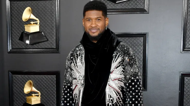 Usher attends the 62nd Annual GRAMMY Awards at Staples Center on January 26, 2020.
