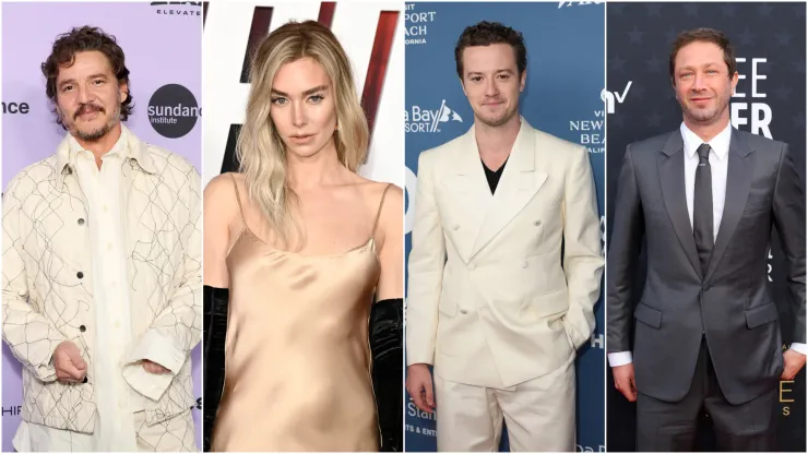 L-R: Pedro Pascal, Vanessa Kirby, Joseph Quinn and Ebon Moss-Bachrach
