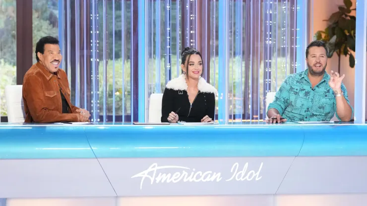 Lionel Richie, Katy Perry and Luke Bryan in 'American Idol' 
