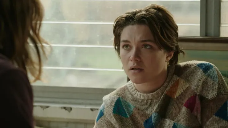 Florence Pugh in "A Good Person" 
