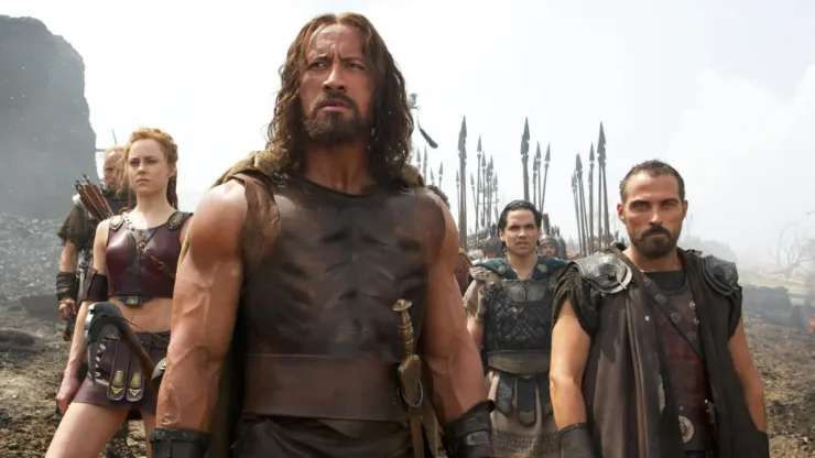 Dwayne Johnson in "Hercules" 
