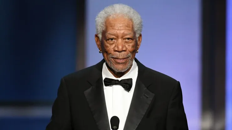 Morgan Freeman speaks onstage during the 47th AFI Life Achievement Award honoring Denzel Washington at Dolby Theatre on June 06, 2019.
