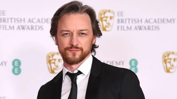 Awards Presenter James McAvoy attends the EE British Academy Film Awards 2021 at the Royal Albert Hall on April 11, 2021 in London, England.
