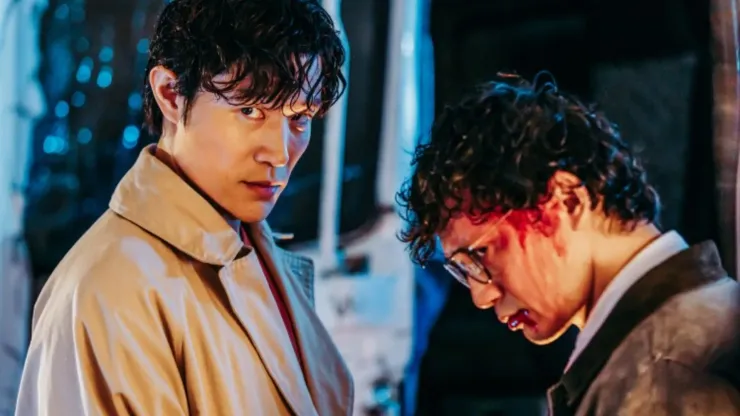 Masanobu Andô and Ryohei Suzuki in City Hunter.
