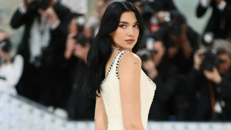 Dua Lipa attends The 2023 Met Gala Celebrating "Karl Lagerfeld: A Line Of Beauty" at The Metropolitan Museum of Art on May 01, 2023.
