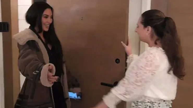 Kim Kardashian and Gypsy Rose Blanchard in The Kardashians, Season 5.
