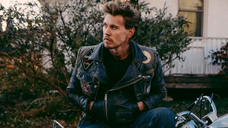 Austin Butler in The Bikeriders.
