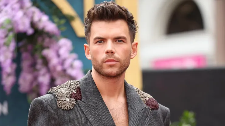 Luke Newton attends the "Bridgerton" Season Part two special screening at the Odeon Luxe Leicester Square on June 12, 2024.
