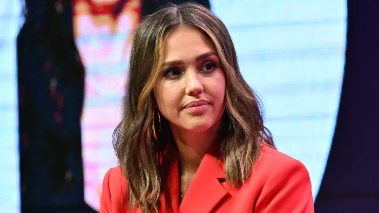 Jessica Alba speaks onstage during the Third Annual Fearless Venture Capital Summit at Atlanta Symphony Hall on August 18, 2023 in Atlanta, Georgia.
