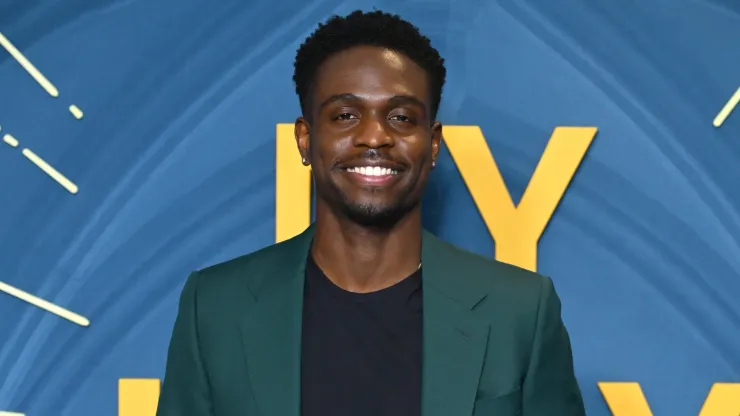 Jordan Peters attends the London Screening of Amazon Original series "My Lady Jane" ahead of its launch on Prime Video. 
