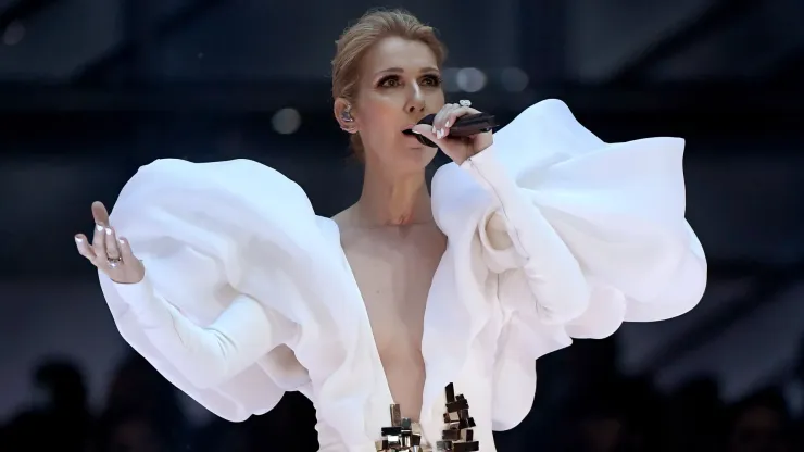 Celine Dion performs onstage during the 2017 Billboard Music Awards at T-Mobile Arena on May 21, 2017.
