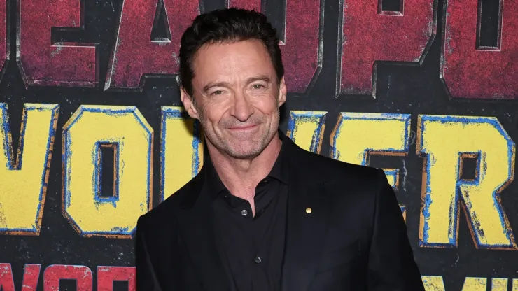 Hugh Jackman attends the Deadpool & Wolverine World Premiere at the David H. Koch Theater on July 22, 2024.
