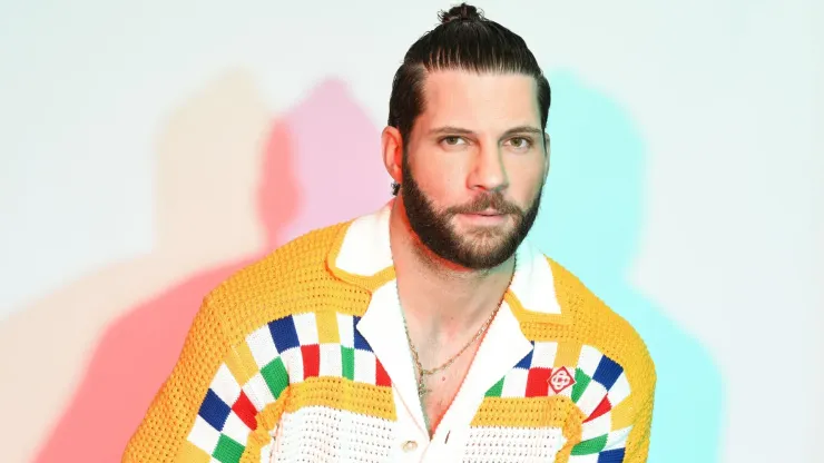 Florian Munteanu poses in the IMDboat Exclusive Portrait Studio at San Diego Comic-Con 2024 at The IMDb Yacht on July 26, 2024.
