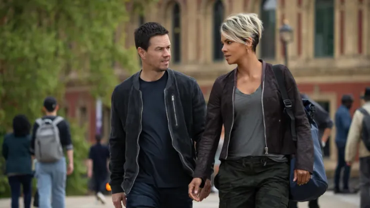 Halle Berry and Mark Wahlberg in "The Union"
