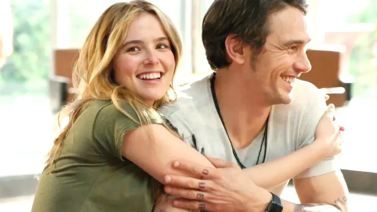 James Franco and Zoey Deutch in Why Him?
