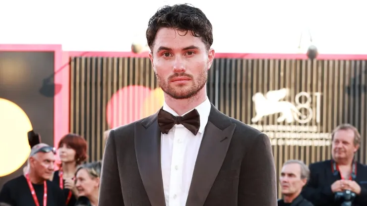 Chase Stokes attends a red carpet for "Babygirl" during the 81st Venice International Film Festival at on August 30, 2024.
