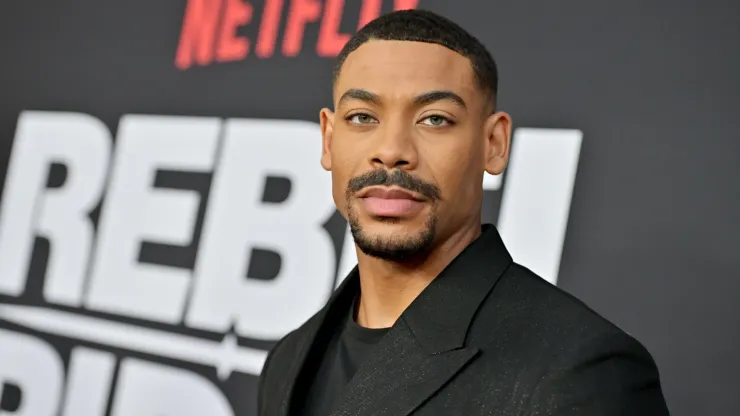 Aaron Pierre attends the Netflix Rebel Ridge Los Angeles Special Screening in partnership with Beyond Fest at The Egyptian Theatre Hollywood on September 03, 2024.
