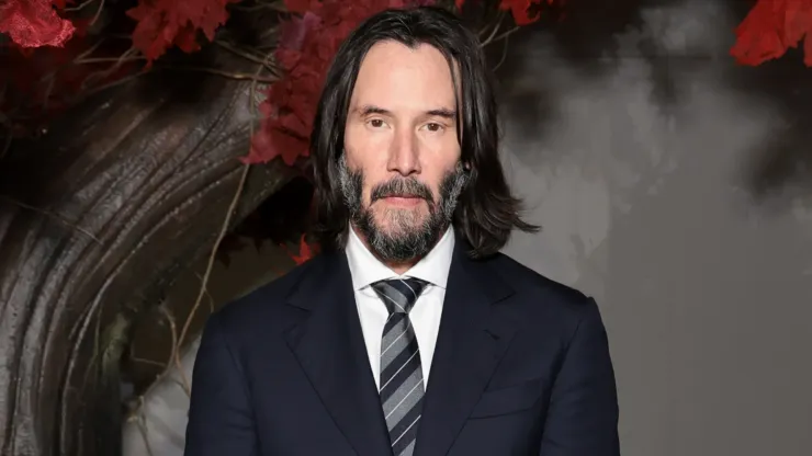 Keanu Reeves celebrates The House of Suntory 100 Year Anniversary Global Event and “Suntory Time” Tribute Premiere on May 23, 2023.
