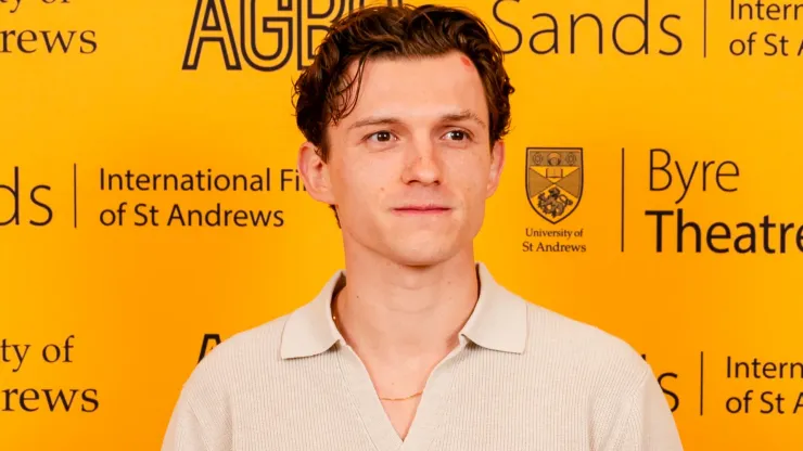 Tom Holland attends the Opening Night of the Sands: International Film Festival of St Andrews on April 19, 2024.
