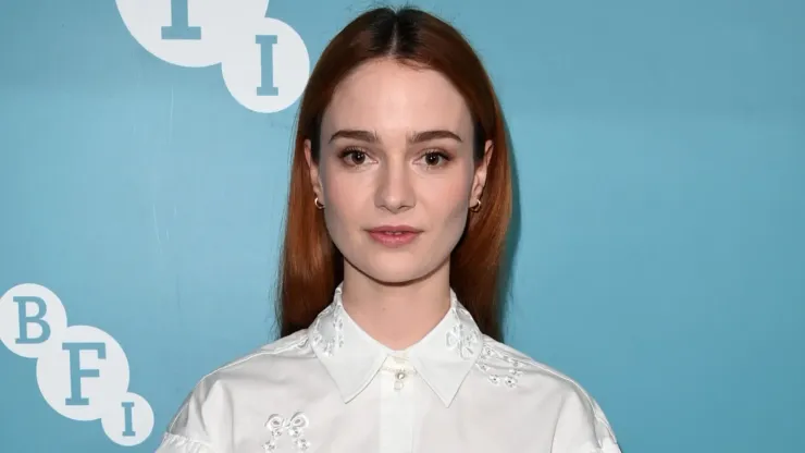 Aisling Franciosi attends the BFI Screening of "God's Creatures" at the BFI Southbank on March 31, 2023.
