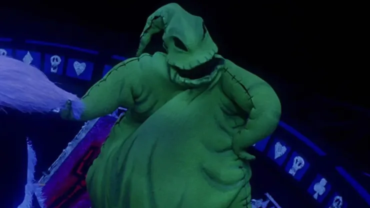 Ken Pages as Oogie Boogie in The Nightmare Before Christmas.
