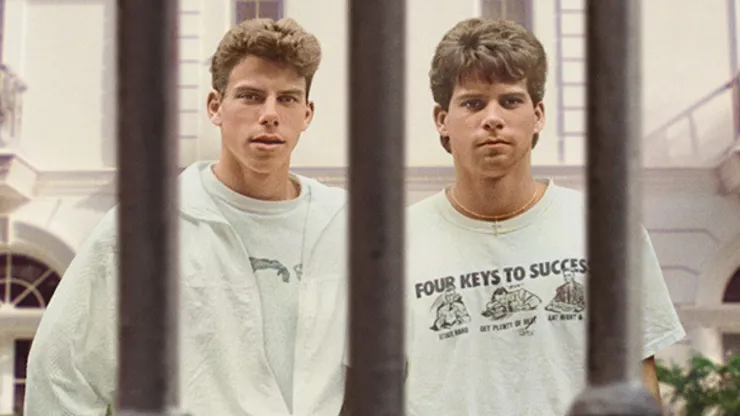 Lyle and Erik Menéndez in The Menendez Brothers.
