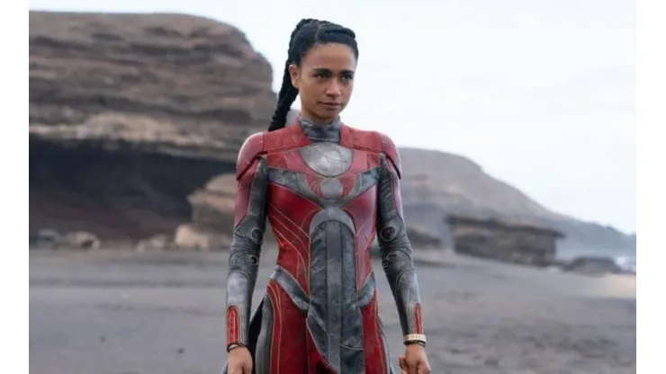 Lauren Ridloff interpreta a Makkari en Eternals.
